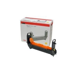 Image of Original Oki 41962805 Yellow Drum Unit