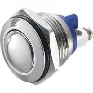 Image of TRU COMPONENTS GQ 16B S Tamper proof pushbutton 48 Vdc 2 A 1 x OffOn IP65 momentary