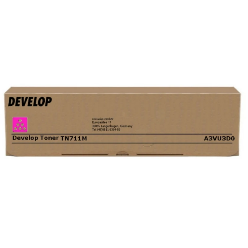 Image of Develop A3VU3D0/TN-711M Toner magenta. 31.5K pages for Develop Ineo +