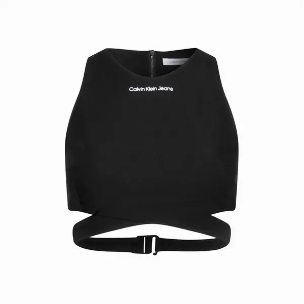 Image of Calvin Klein Jeans Out Top - Black 14