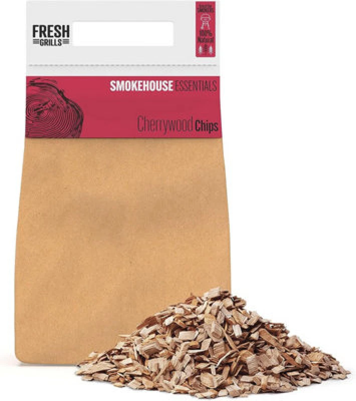 Image of Fresh Grills Smokehouse Essentials Wood Chips 0.7Kg -Cherrywood