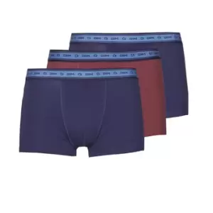 Image of DIM GREEN BIO X3 mens Boxer shorts in Blue - Sizes EU M,EU XL,EU L,EU XXL,EU 3XL