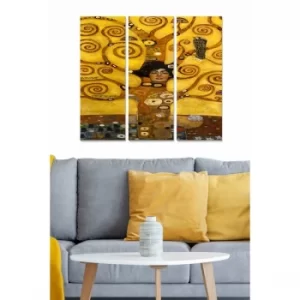 Image of MDF53355880 Multicolor Decorative MDF Painting (3 Pieces)