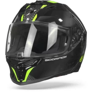 Image of Scorpion EXO-520 Air Laten Black Neon Yellow S