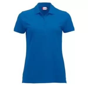 Image of Clique Womens/Ladies Marion Polo Shirt (XS) (Royal Blue)