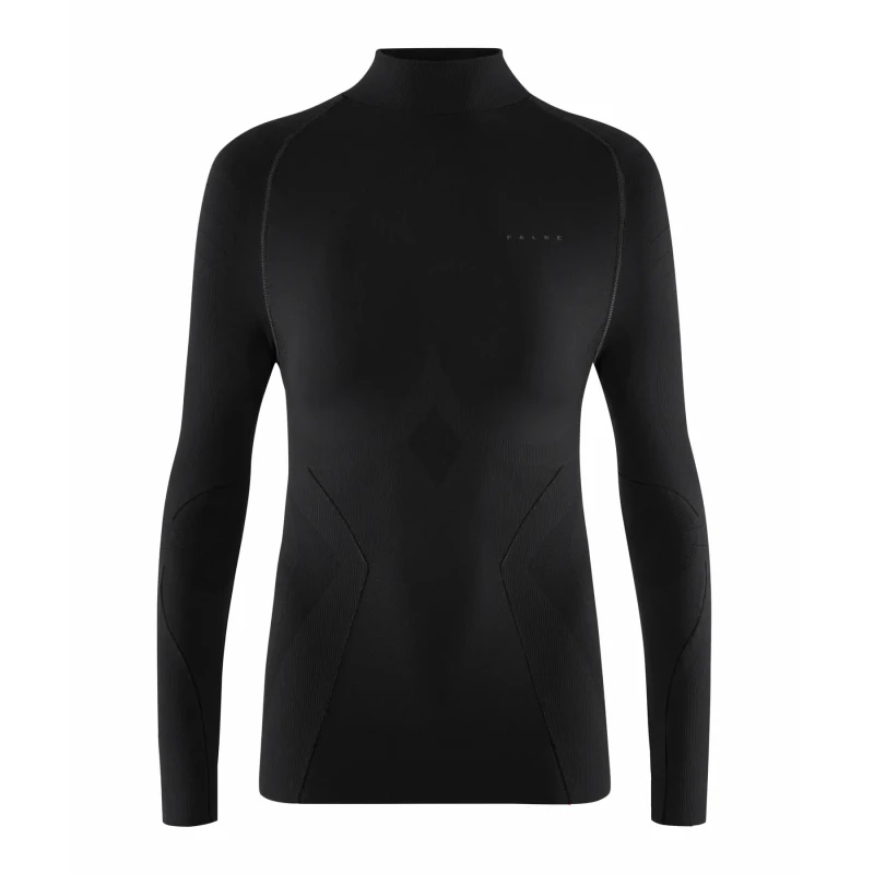 Image of Falke Womens long sleeve T-Shirt Falke Maximum Warm Noir Female L