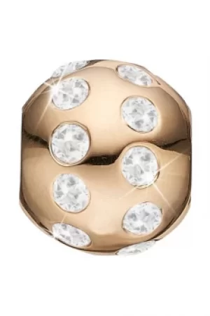 Image of Ladies Christina Gold Plated Sterling Silver Goals in Life Bead Charm 623-G24