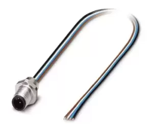 Image of Phoenix Contact Sacc-E-M5Ms-4Con-M5/0,5 Sensor Cord, 4P, M5 Plug-Free End, 0.5M
