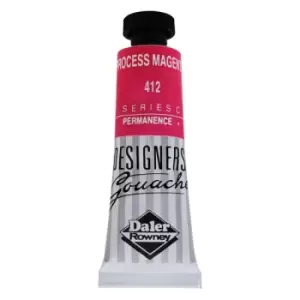 Image of Daler-Rowney 136005412 Designers' Gouache Paint 15ml Process Magenta