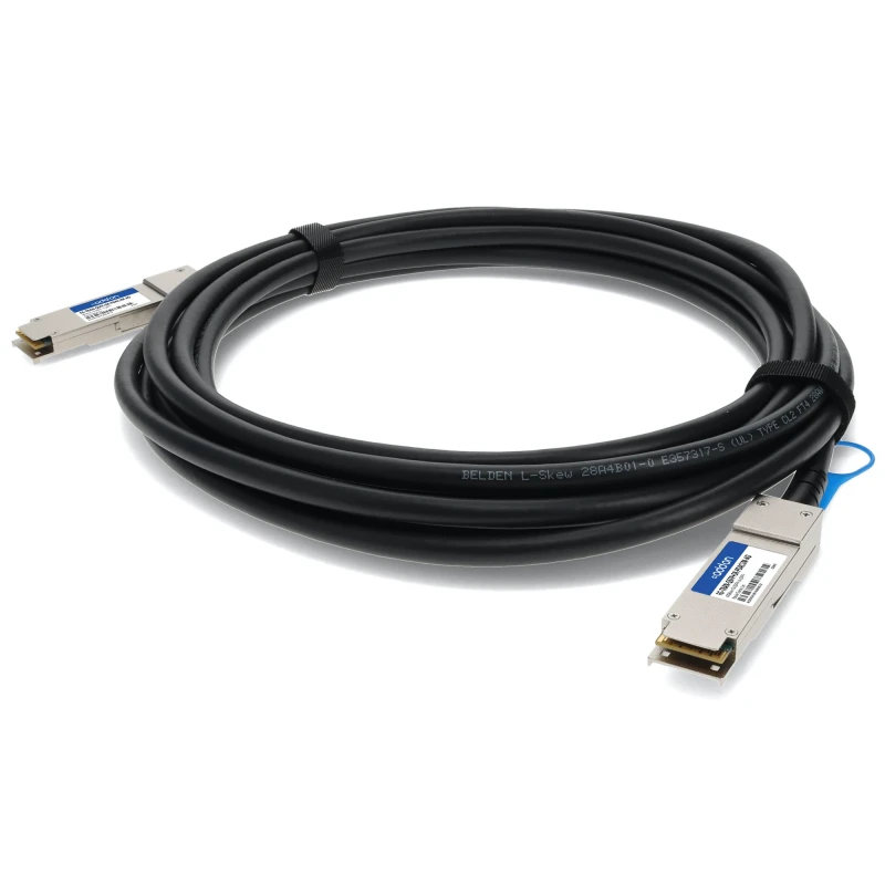 Image of AddOn Networks FG-TRAN-QSFP+SR-PDAC1M-AO InfiniBand/fibre optic cable
