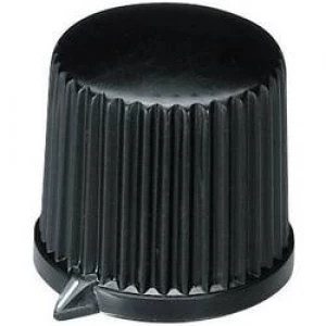 Image of Control knob hand Black x H 20.7mm x 19.7mm OKW