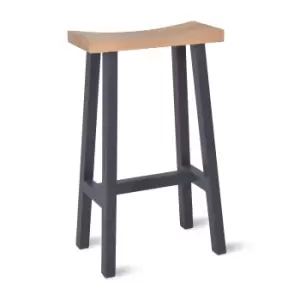 Image of Garden Trading Tall Clockhouse Stool, Oak