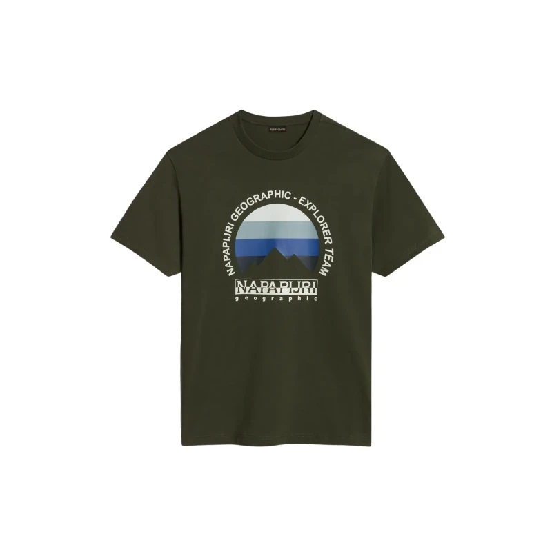 Image of T-Shirt Napapijri Telemark Vert Male S