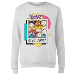Image of Rugrats Est. 1999 Womens Sweatshirt - White - M