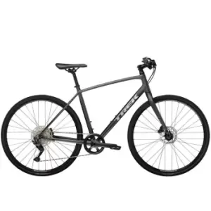 Image of Trek FX 3 Disc 2022 Hybrid Bike - Black