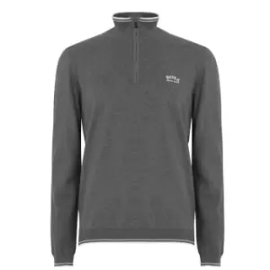 Image of Boss Boss Zitom Knit Sweatshirt - Grey
