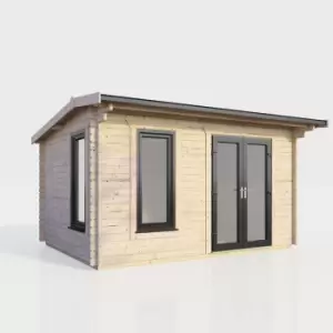 Image of Power 14x8 Apex Log Cabin - Right Hand Door
