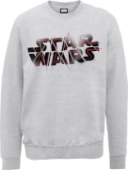 Image of Star Wars The Last Jedi Spray Grey Sweatshirt - M - Grey