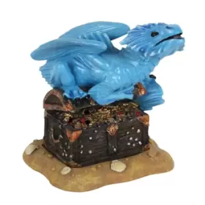 Image of Treasures of the Deep Dragon Cone Burner By Anne Stokes