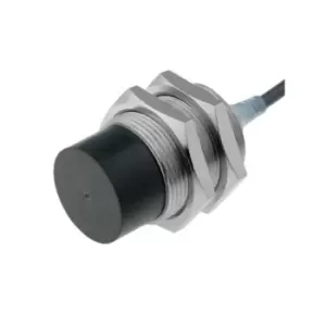 Image of Proximity Sensor, Inductive, Brass-nickel, Short Body, M30, Non-shielded, 20MM, DC, 3-Wire, NPN-NO 2M Prewired