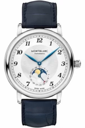 Image of Mens Mont Blanc Star Legacy Moonphase Automatic Watch 117578