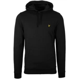 Image of Lyle and Scott Jet Black Pullover Hoodie