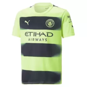 Image of 2022-2023 Man City Third Shirt (Kids)