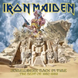 Image of Iron Maiden - Somewhere Back in Time (The Best Of: 1980-1989) LP