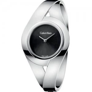 Image of Calvin Klein Ladies Sensual Stainless Steel Watch - K8E2M111