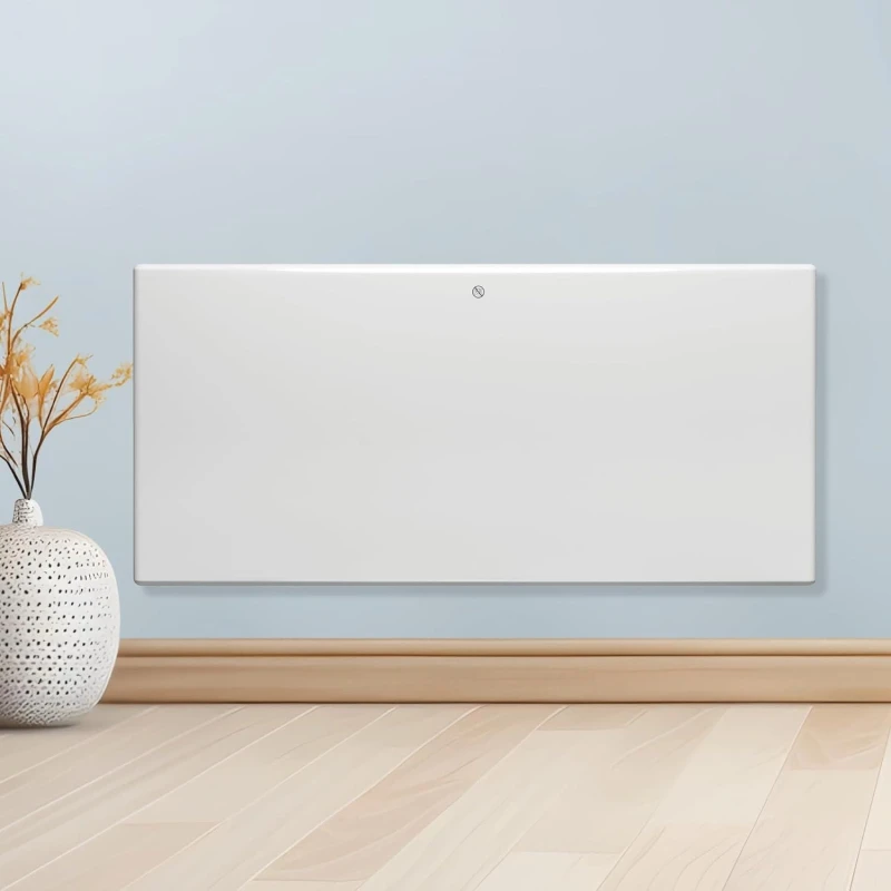 Image of PURUS 600W Electric Heater Wall Mounted Panel Radiator with Thermostat Lot 20 White - Purus PCV600