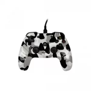 Image of Snoblade White Flamblade Red Drakkar PC Gaming Controller