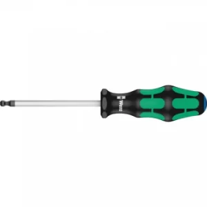 Image of Wera Kraftform Plus Ballend Hex Screwdriver Imperial 7/32" 100mm