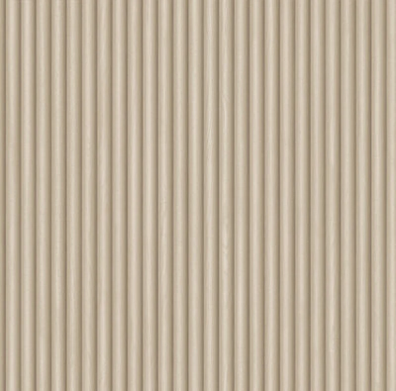 Image of Belgravia 3D Ribbed Wood Effect Cream Wallpaper 2324
