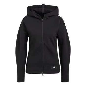 Image of adidas Sportswear Mission Victory Full-Zip Hoodie - Black