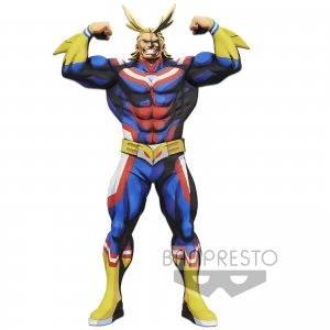 Image of Banpresto My Hero Academia Grandista All Might Manga Dimensions Figure