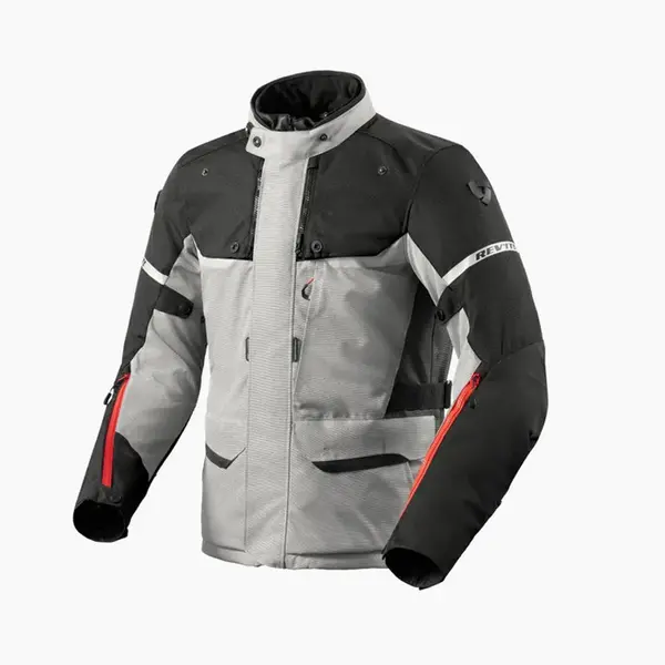 Image of REV'IT! Outback 4 H2O Jacket Silver Black Size S