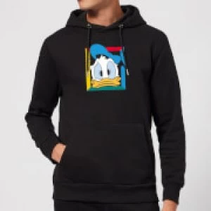 Image of Disney Donald Face Hoodie - Black