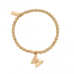 Image of Gold Didi Sparkle Butterfly Bracelet GBDS3319