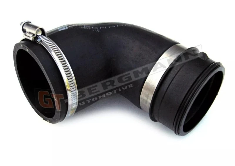 Image of VAICO V10-2874 Turbocharger Hose Rubber with fabric lining, Q+, original equipment manufacturer quality Rubber with fabric lining Charger Intake Hose
