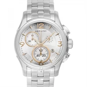 Image of Jazzmaster Quartz Silver Dial Stainless steel Mens Watch