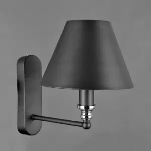 Image of Italux Lighting - Italux Banito - Industrial And Retro Wall Lamp Grey Anthracite 1 Light , E14