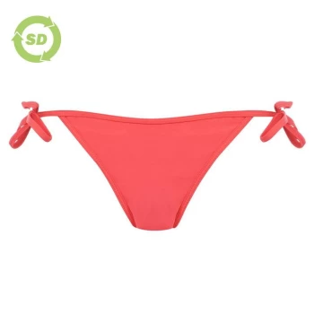 Image of SoulCal Tie Bikini Bottoms - Red