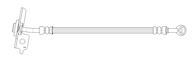 Image of Bosch 1 987 481 870 Brake Hose Brake Hose (83)