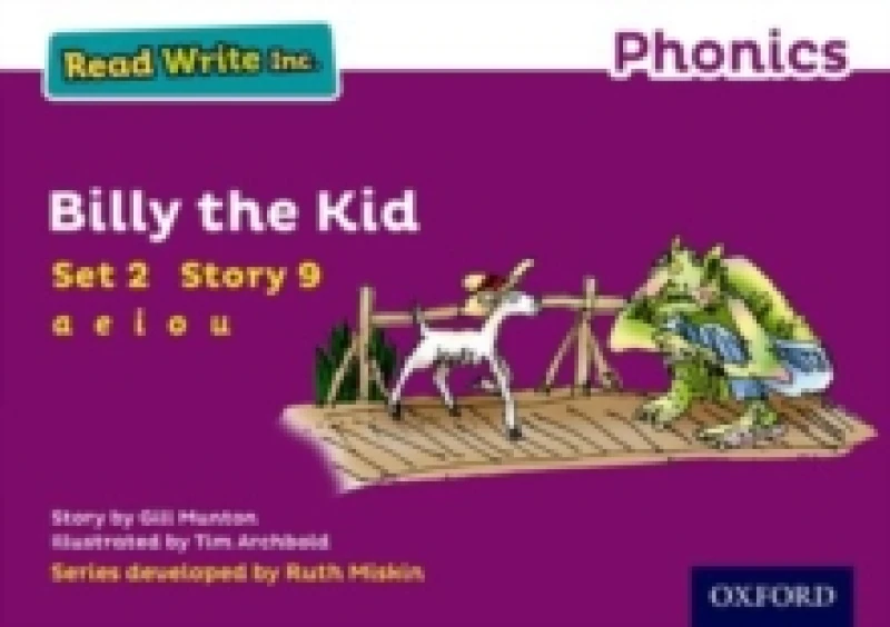 Image of Gill Munton Read Write Inc. Phonics: Billy the Kid (Purple Set 2 Storybook 9) Paperback Multi