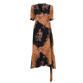 Image of Scotch and Soda Printed Maxi Dress - Multi 592