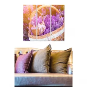 Image of MDF259154981 Multicolor Decorative MDF Painting (3 Pieces)