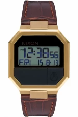 Image of Unisex Nixon The Re-Run Leather Watch A944-849