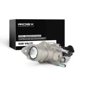 Image of RIDEX EGR valve 1145E0094 Exhaust gas recirculation valve,EGR TOYOTA,AVENSIS Kombi (T25),COROLLA Verso (ZER_, ZZE12_, R1_)