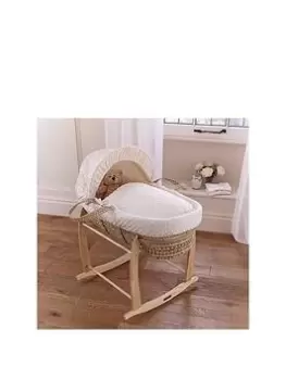 Image of Clair De Lune Dimple Cream Wicker & Deluxe stand Grey, Cream