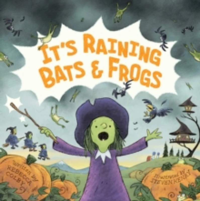 Image of It's Raining Bats & Frogs. Board book. By Rebecca Colby Books